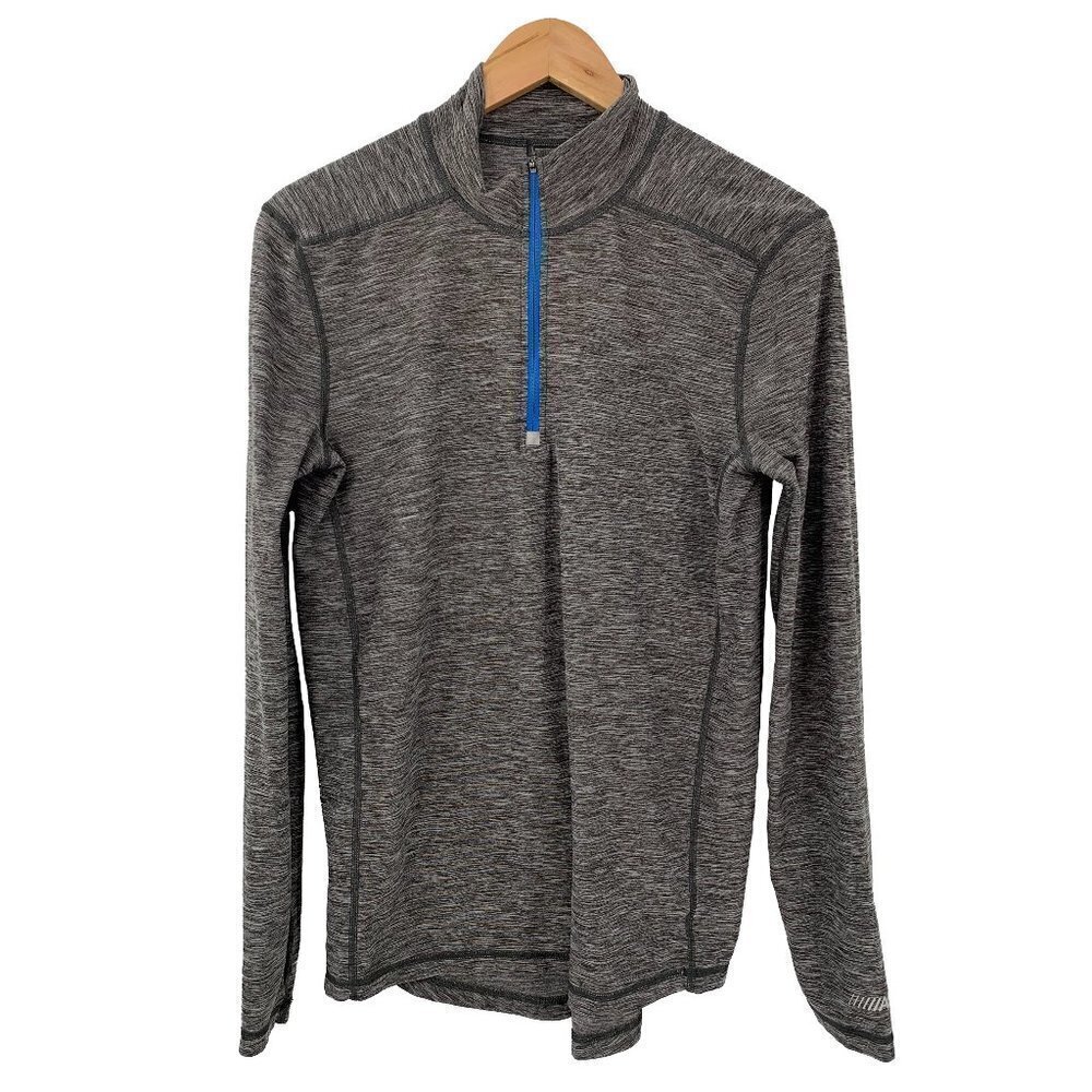 American Eagle Running Sweatshirt Thumbholes Gray